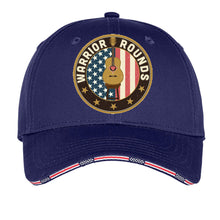 Load image into Gallery viewer, Warrior Rounds Hat- Red, Blue, White